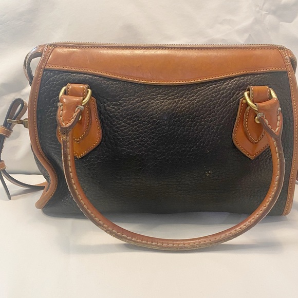 Vintage Dooney & Bourke All Weather Leather Top Zip Bag - Picture 2 of 16